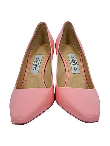 Jimmy Choo Jimmy Choo x Off-White Frances Pumps in Pink Leather (view 2)