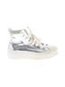 Converse Metallic Silver Converse Sneakers Size 9 - photo 1