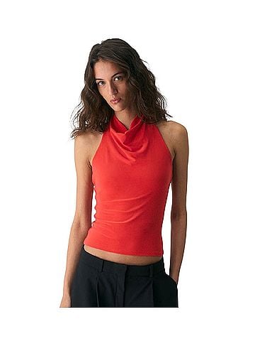Wilfred Smooth Matter Tower Halter Sleeveless Blouse (view 1)