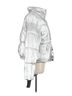 Bershka Metallic Silver Bershka Snow Jacket Size L - photo 3