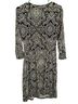 Antonio Melani Print Black Blue Casual Dress Size S - photo 2