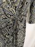 Antonio Melani Print Black Blue Casual Dress Size S - photo 6