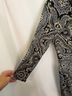Antonio Melani Print Black Blue Casual Dress Size S - photo 7