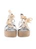 Moleca Metallic Silver Moleca Wedges Size 9 - photo 2