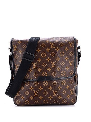 Louis Vuitton Bass Messenger Bag Macassar Monogram Canvas MM (view 1)