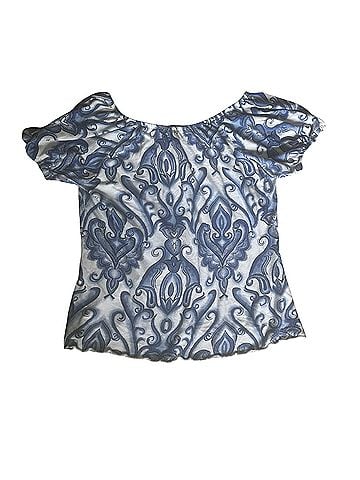 Susan Lawrence Short Sleeve Blouse (view 2)