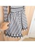Maje 100% Polyester Floral Black White Casual Dress Size S - photo 5