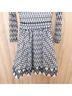 Maje 100% Polyester Floral Black White Casual Dress Size S - photo 4