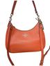 Coach 100% Leather Orange Leather Shoulder Bag One size - photo 1