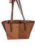 Michael Kors Print Brown Leather Tote One size - photo 1