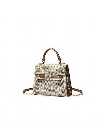 Like Dreams Women's Neo Pastel Straw Crossbody Bag (view 1)