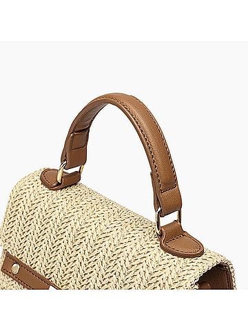 Like Dreams Women's Neo Pastel Straw Crossbody Bag (view 2)