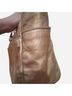 Coach Solid Brown Leather Tote One size - photo 3