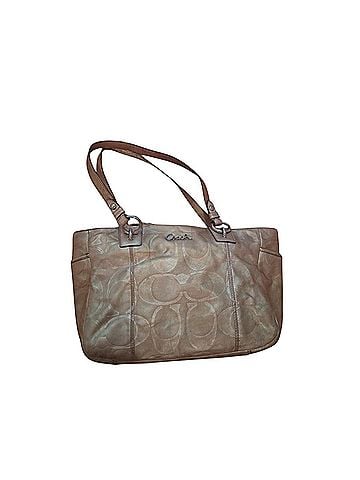 Coach Leather Tote (view 1)