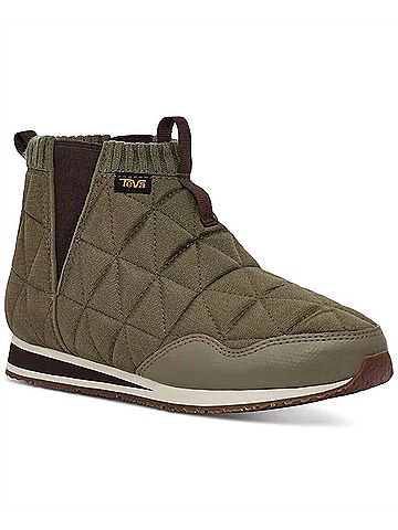 Teva Women's Re Ember Mid Quilted Slip-On Ankle Booties (view 2)