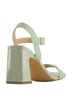 Andrea Solid Green Women's Ankle Strap Sandal Size 8 - photo 2