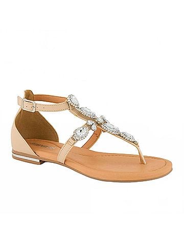 Andrea Women's Jewel Embellished Sandal (view 1)