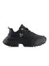 Andrea Black Women's Chunky Sneakers Size 7 - photo 1