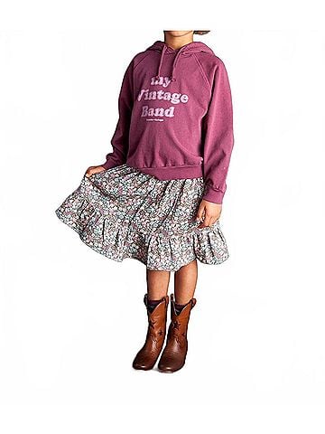 Tocoto Vintage Vintage Band Hooded Sweatshirt (view 2)