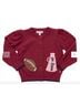 Pink Chicken Red Kids' Constance Sweater Size 5 - photo 1
