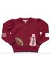 Pink Chicken Red Kids' Constance Sweater Size 2 - photo 1