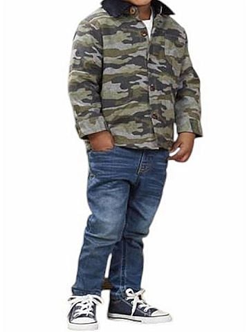 Mud Pie Boy's Camo Shacket (view 2)