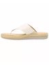 Flexi Brown Leather Thong Sandals Size 7 - photo 2