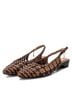 XTI Brown Women's Braided Flats Size 8 - photo 4