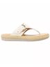 Flexi Brown Leather Thong Sandals Size 6 - photo 1