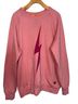 Aviator Nation Print Pink Sweatshirt Size L - photo 2