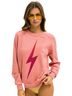 Aviator Nation Print Pink Sweatshirt Size L - photo 1