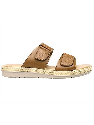Flexi Leather Two-Strap Sandals (view 1)