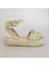 Matisse Green Seashore Espadrille Sandal Size 8 - photo 2