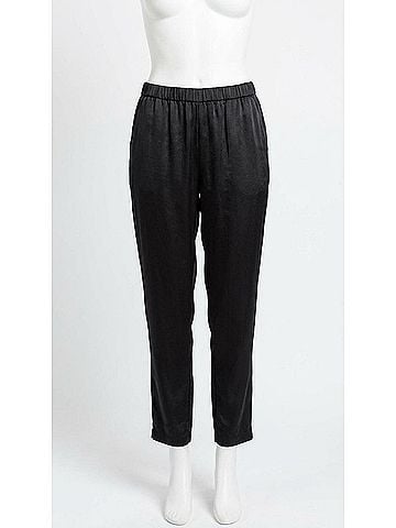 Bella Dahl Camille Track Pant in Black (view 1)