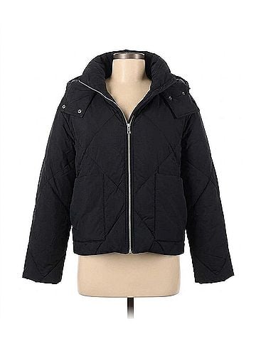 Free People Emmy Swing Puffer Jacket in Black (view 1)