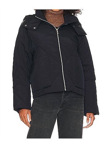 Free People Emmy Swing Puffer Jacket in Black (view 2)