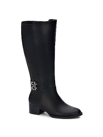 Andrea Women's Tall Riding Boots With Elastic On Shaft (view 1)