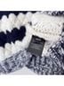 Eleven Six Stripes White Blue Pullover Sweater Size S - photo 4
