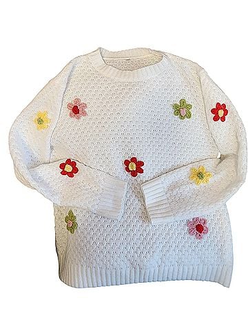 Time and Tru Pullover Sweater (view 1)