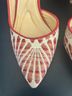 Jessica Simpson Red White Heels Size 8 - photo 4