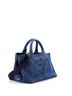 Prada 100% Denim Blue Canapa Convertible Tote Denim Medium One size - photo 3