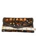 Diana 100% Leather Black Brown Leather Wallet One size - photo 5
