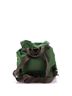 Prada 100% Vinyl Green Double Front Pocket Backpack Tessuto Medium One size - photo 4