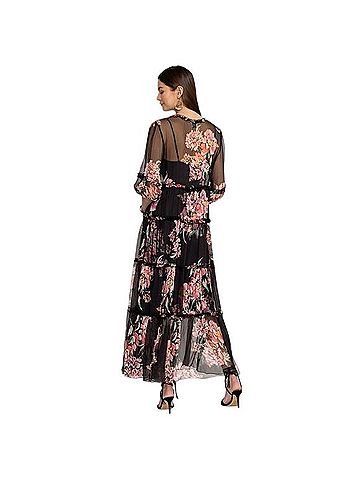 Johnny Was Lizzy Ruffle Maxi Dress Casual Dress (view 2)
