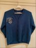 Zara Blue Cardigan Size M - photo 3