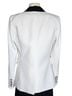 Veronica Beard 62% Polyester 32% Viscose 6% Elastane 100% Polyester Solid White Black Jacket Size 8 - photo 3