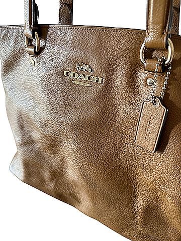Coach Leather Tote (view 2)