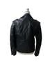 Unik 100% Leather Black Jacket Size S - photo 4