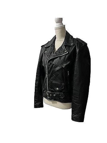 Unik Belted Moto Jacket (view 2)