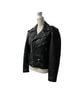 Unik 100% Leather Black Jacket Size S - photo 2